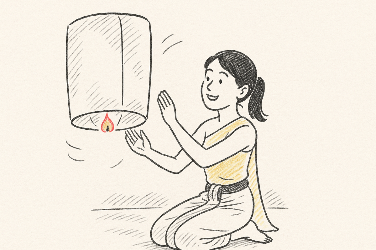 คำอธิษฐานปล่อยโคม 9 ประเพณี ของชาวไทย โดยเฉพาะ ในภาคเหนือ?