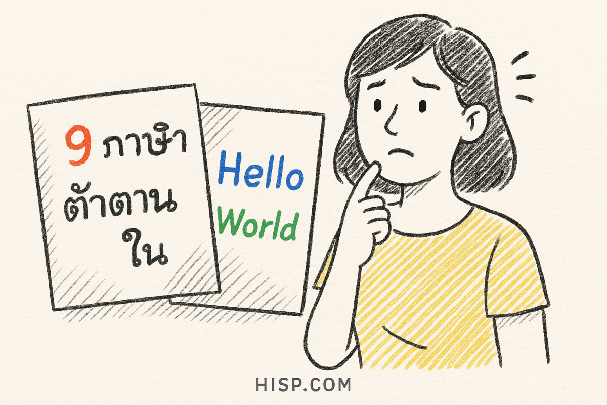 เคล็ดลับ 9 ภาษาไทย และภาษาต่างประเทศปนกันอาจทำให้เสียเวลาไป?