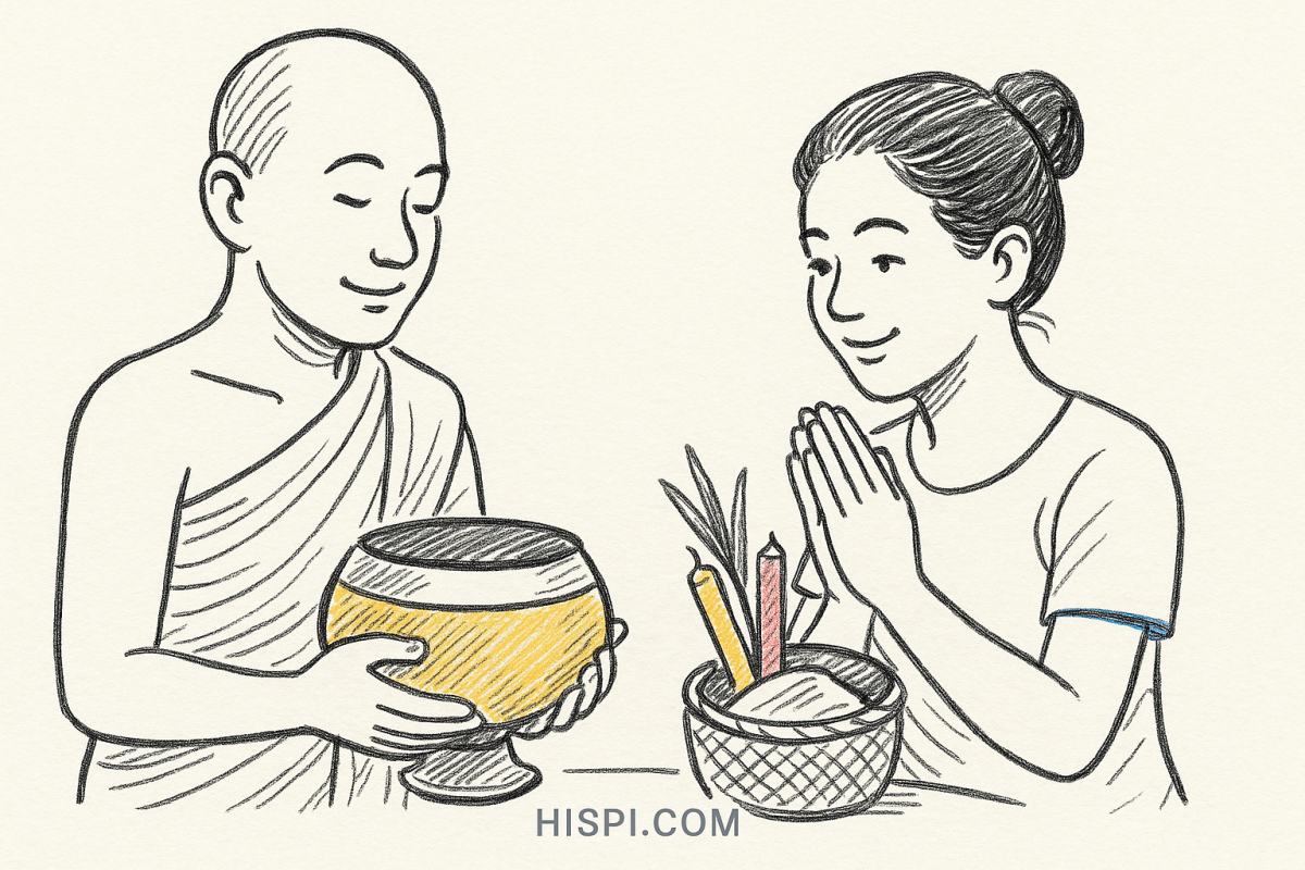 คำอธิษฐานบริขารโจล 9 บุญถวายบริขารโจลสังฆทานพิเศษการสร้างบุญ